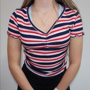 Short Sleeve Striped Shirt from Nordstrom’s !